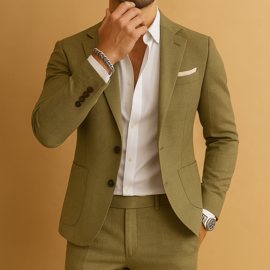 Snygg och andningsbar kostym för män | William