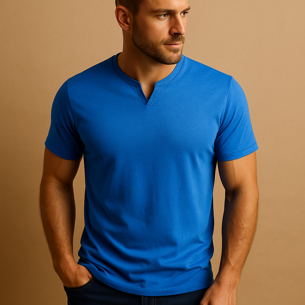 Casual katoenen T-shirt voor heren | Cuyler