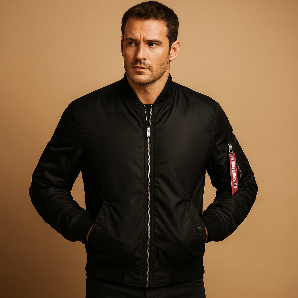 Casual outdoorjas met modern design voor heren | Jasper