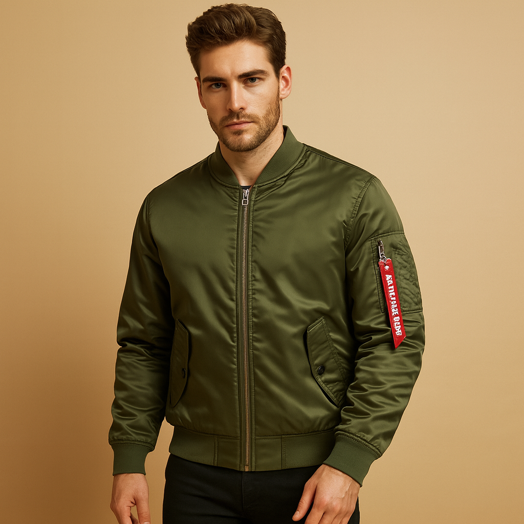 Casual outdoorjas met modern design voor heren | Jasper