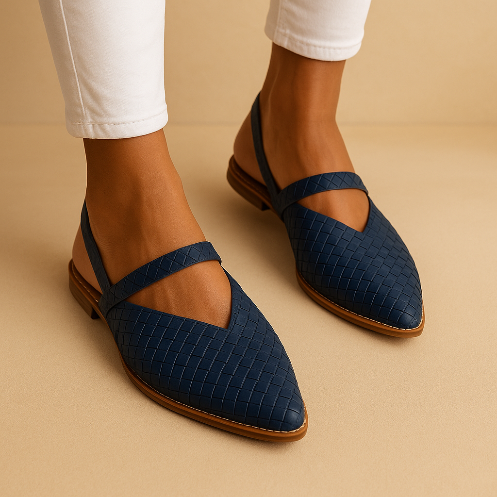 Elegante slipper sandalen met zachte zool voor dames | Renate
