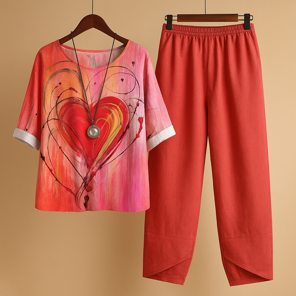 Luchtige tweedelige set voor dames | Nena