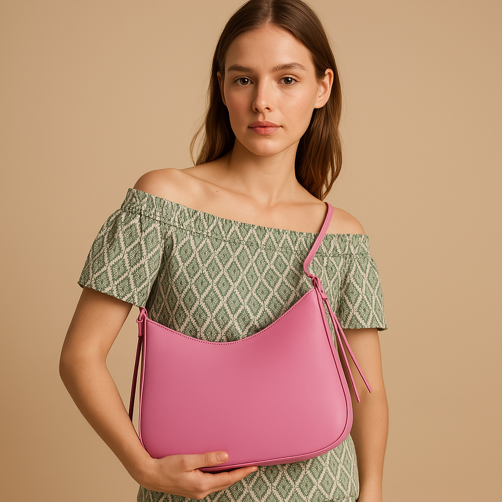 Minimalistische crossbodytas met compact interieur voor dames | Milou
