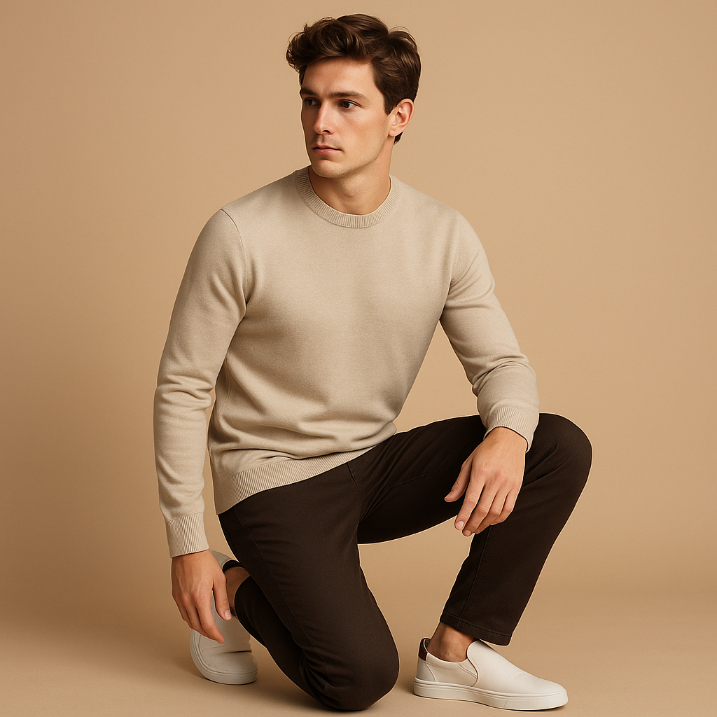 Moderne instappers met ademend textiel voor heren | Joris