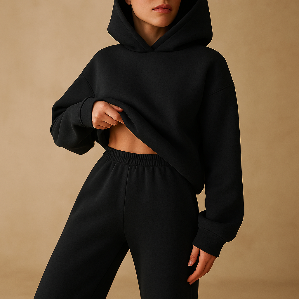 Oversized loungewear set met hoodie en broek voor dames | Chloé