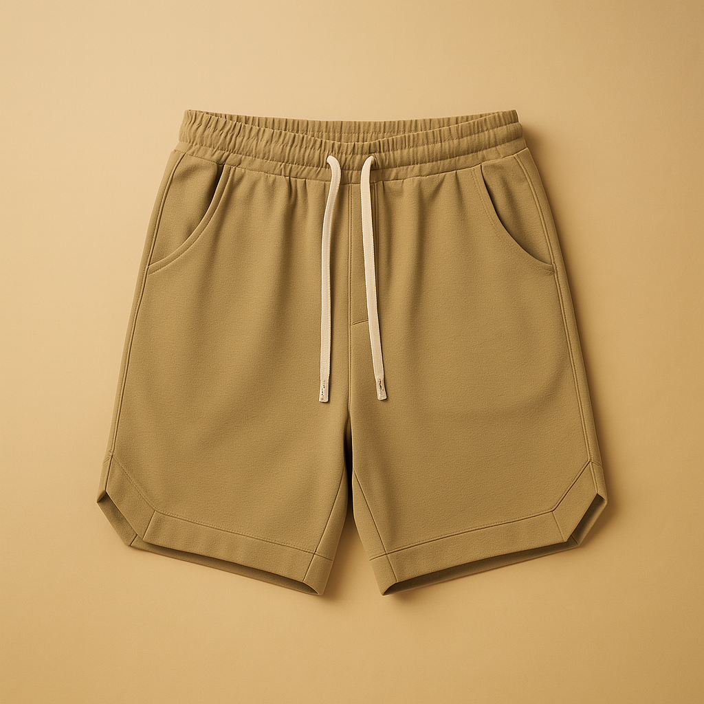 Retro sportshort met elastische taille voor heren | Timo