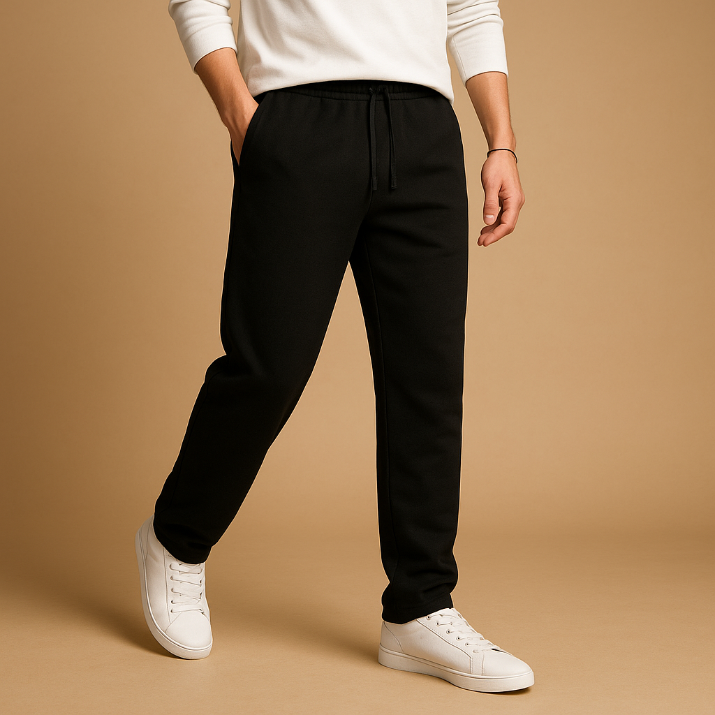 Jurre | Oversized joggingsbroek met wijde pijpen voor heren