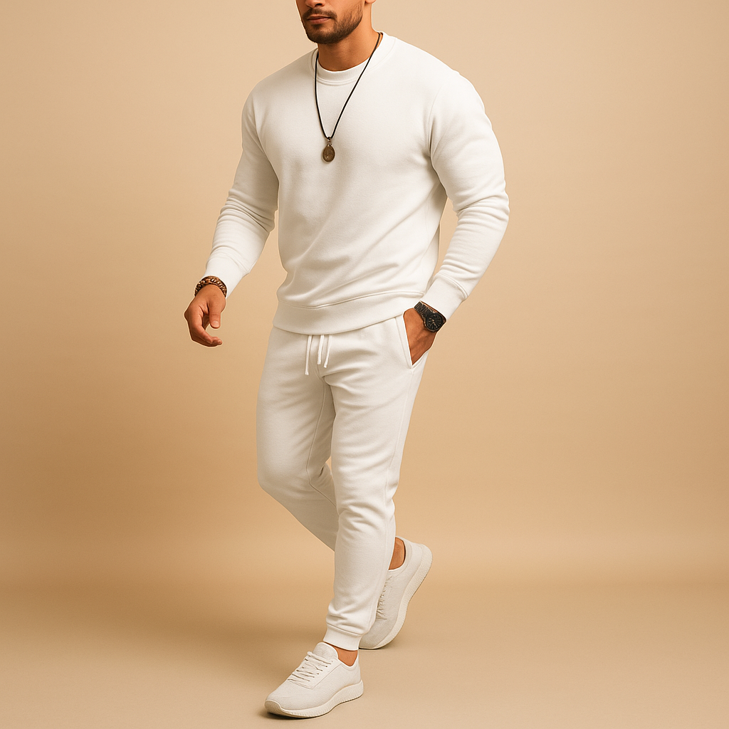 Trainingspak met sweater en joggingbroek voor heren | Luka