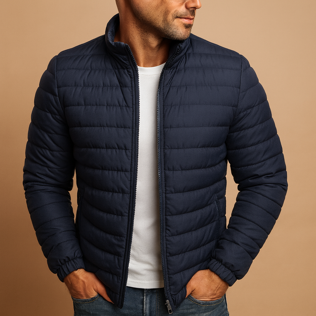 Trendy gewatteerd zomerjack voor heren | Niels