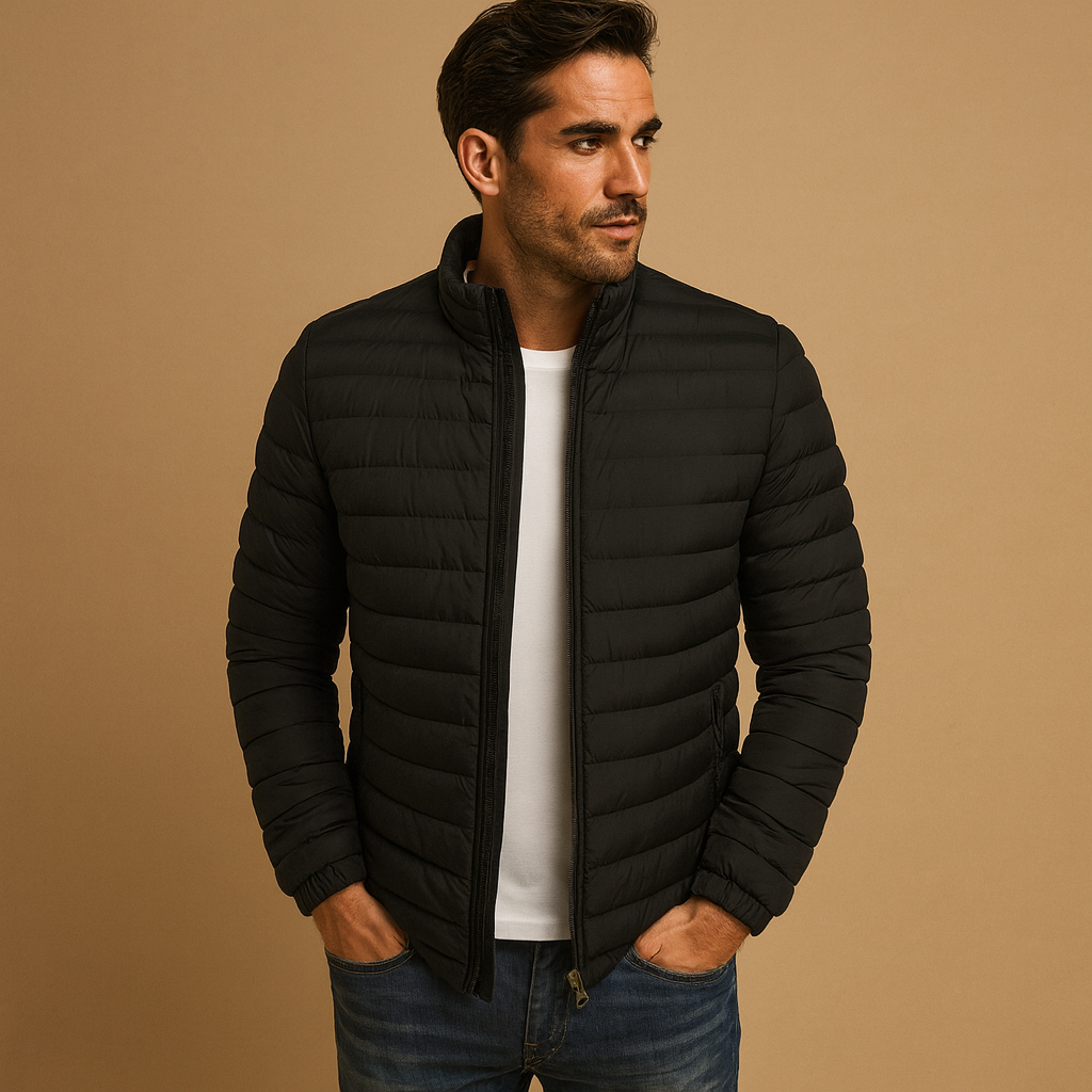 Trendy gewatteerd zomerjack voor heren | Niels