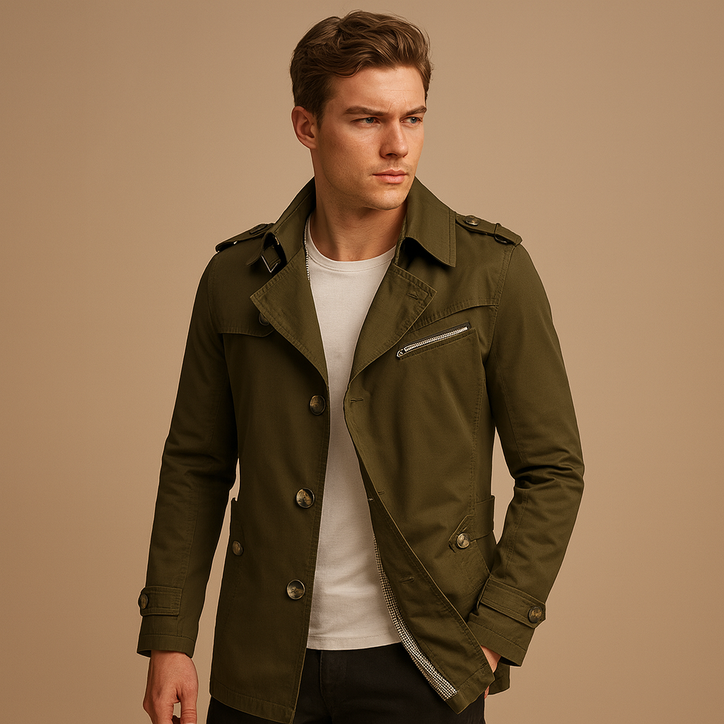 Waterdichte trenchcoat voor heren | Stefan