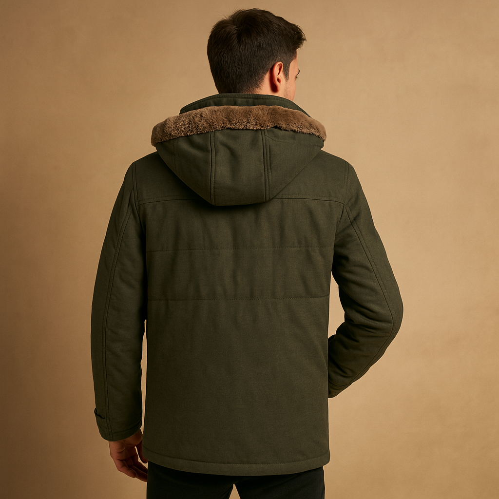 Winter jas met capuchon voor heren | Bram