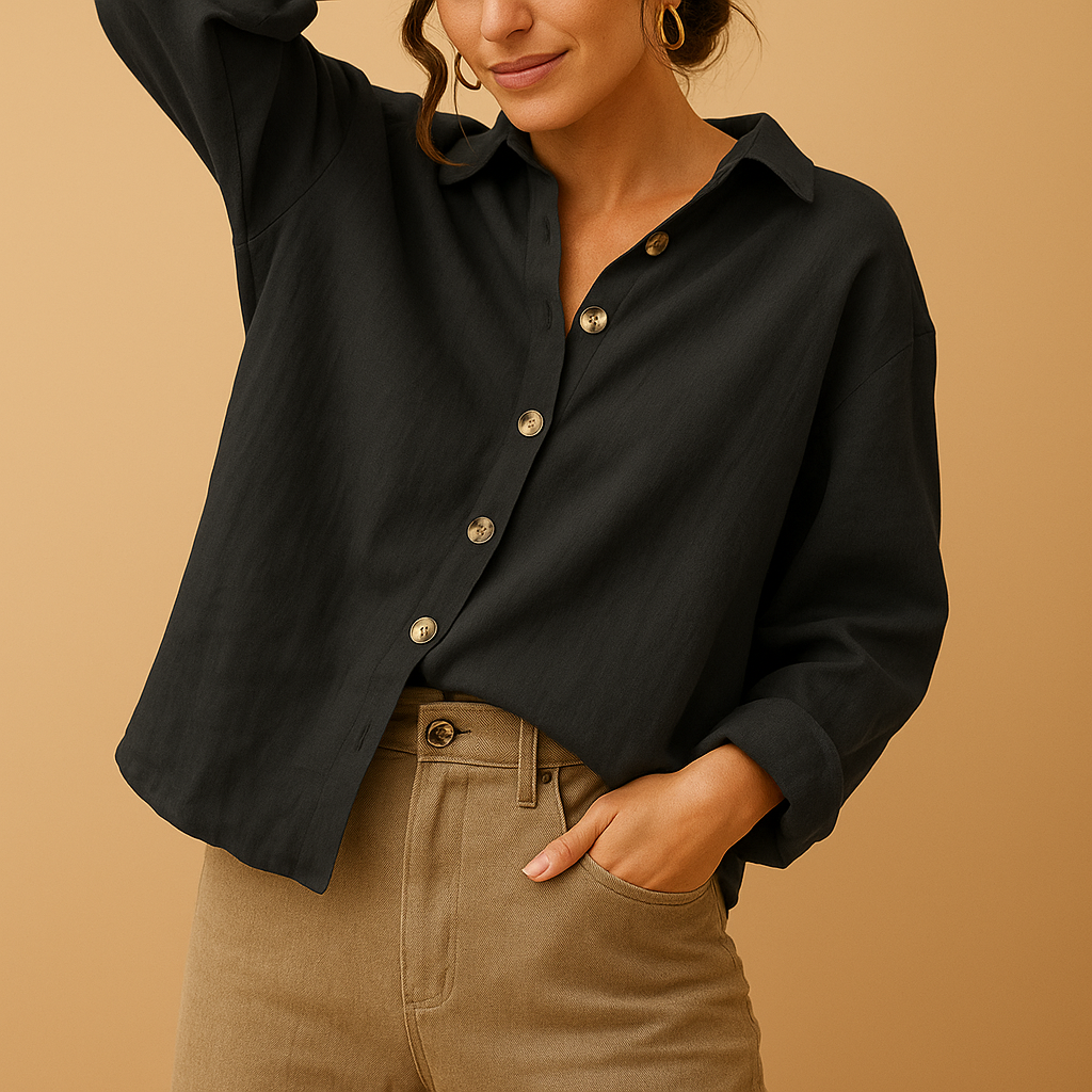 Britt | Casual katoenen blouse voor dames