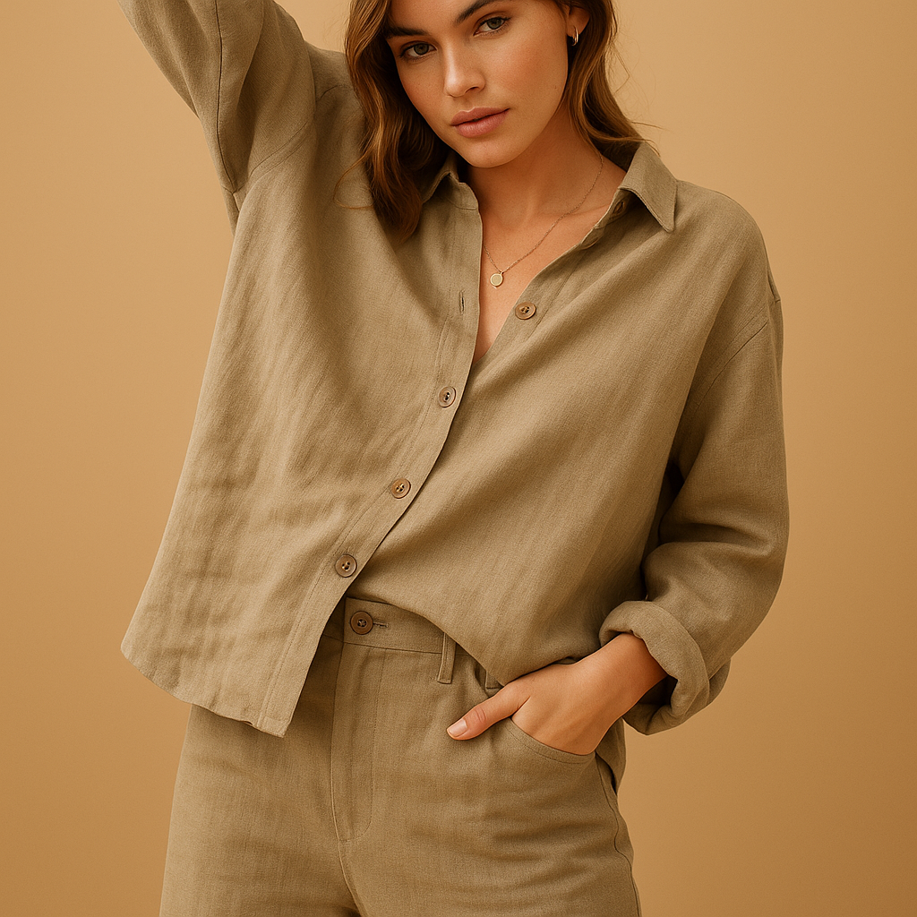 Britt | Casual katoenen blouse voor dames