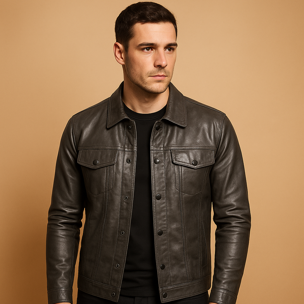 Bikerjack voor heren met streetstyle look | Sven