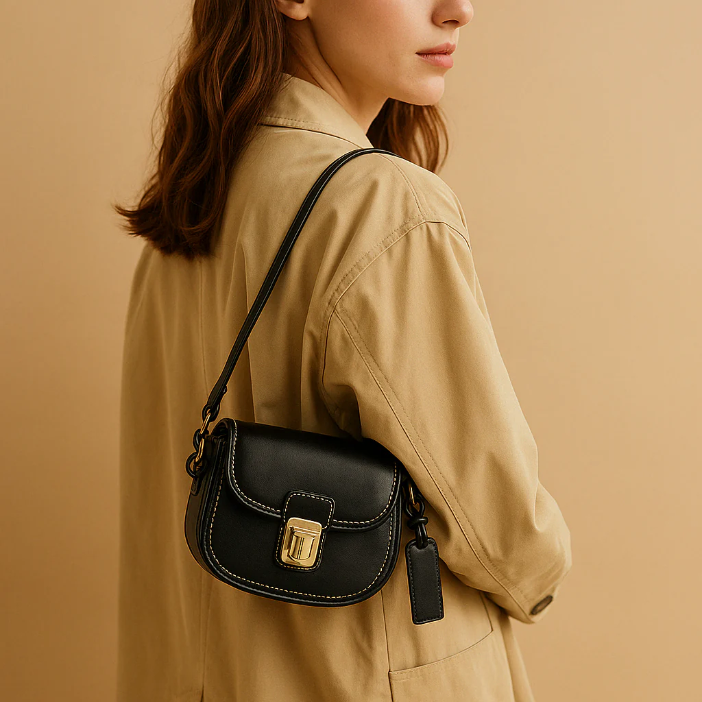 Crossbodytas met klepsluiting en tijdloos design voor dames | Veerle