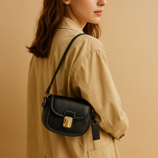 Crossbodytas met klepsluiting en tijdloos design voor dames | Veerle