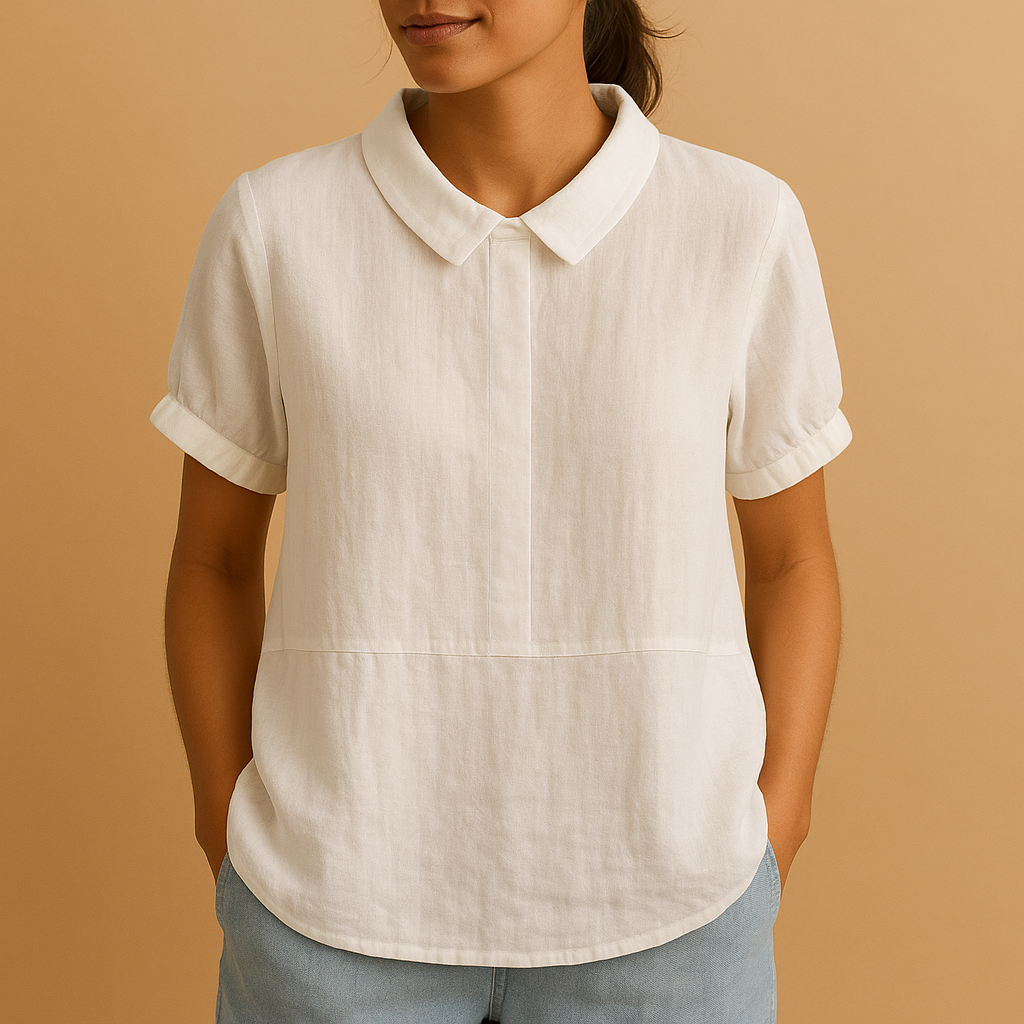Elegante getailleerde blouse voor dames | Floor
