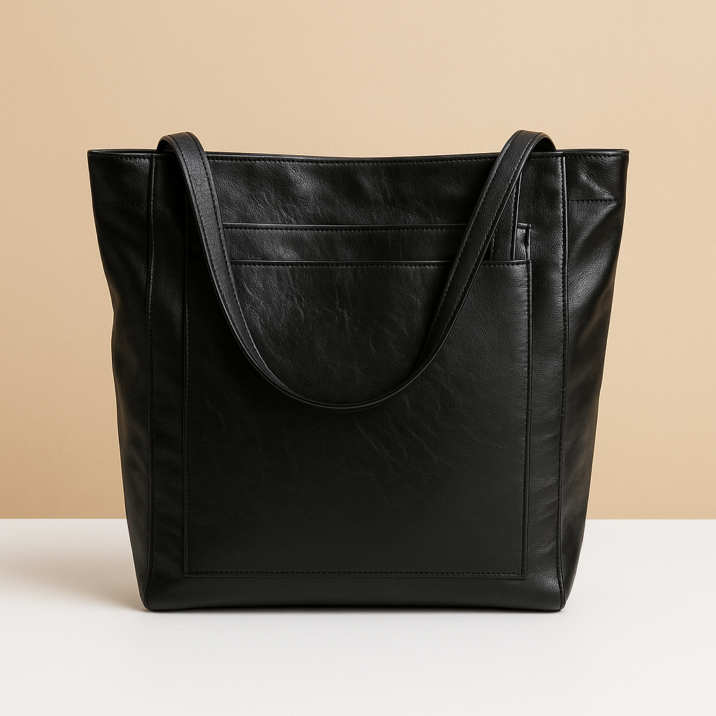 Elegante handgemaakte schoudertas van kunstleer voor dames | Femke