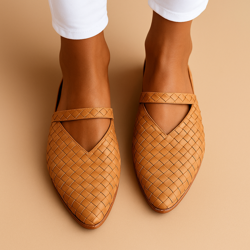 Elegante slipper sandalen met zachte zool voor dames | Renate