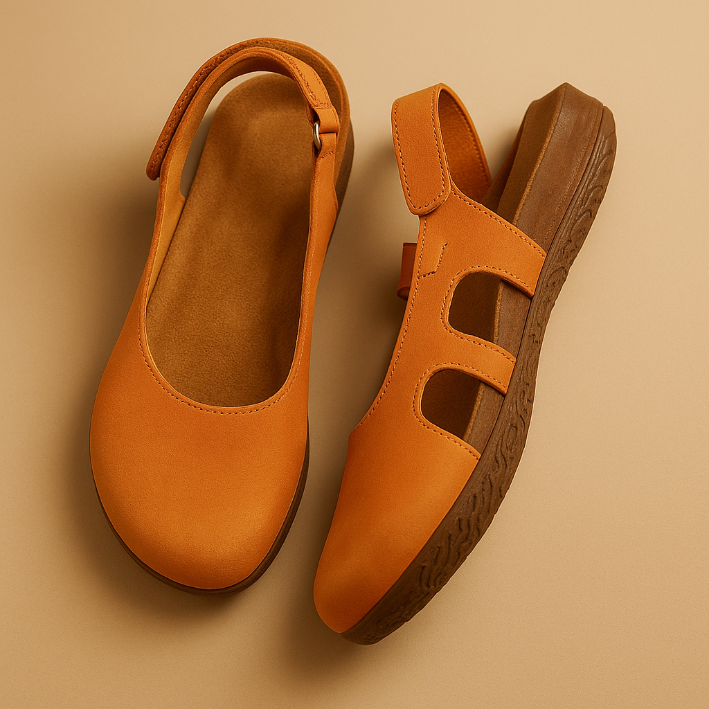 Gesloten comfortabele sandalen voor dames | Renate