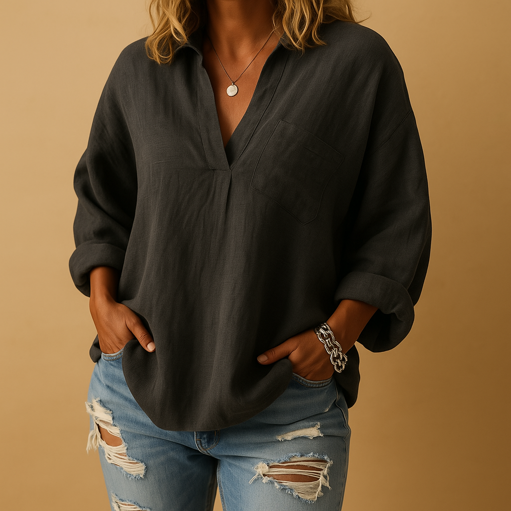 Klassieke elegante blouse voor dames | Sophie