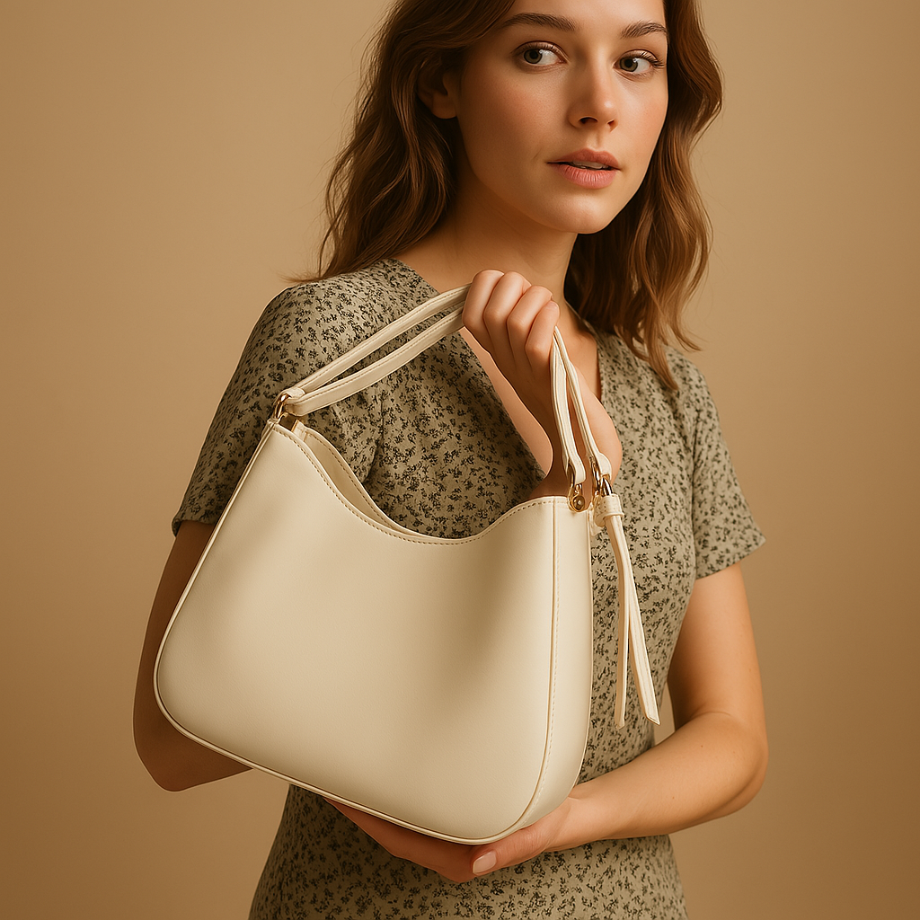 Minimalistische crossbodytas met compact interieur voor dames | Milou