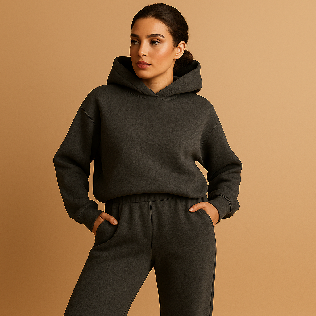 Oversized loungewear set met hoodie en broek voor dames | Chloé